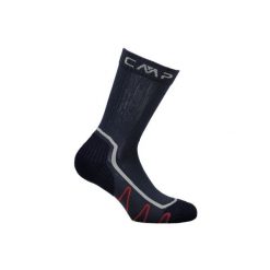 Skarpety trekkingowe CMP POLY MID. Szare skarpetki męskie CMP, bez wzorów, z elastanu. Za 99.99 zł.