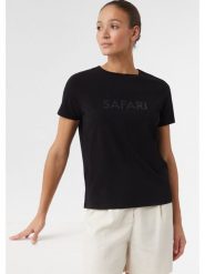 S.Oliver Koszulka w kolorze czarnym rozmiar: 38. Czarne t-shirty damskie S.Oliver, s, bez wzorów, bez kołnierzyka. Za 76.04 zł.