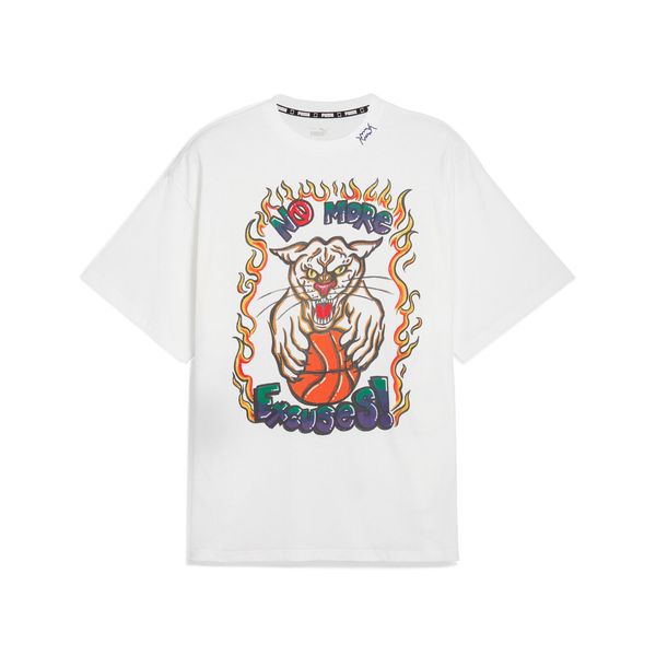 Koszulka Puma Getting Crafty Gender Neutral. Białe bluzki damskie Puma, xl, bez wzorów, sportowe, bez kołnierzyka, bez ramiączek. Za 139.99 zł.