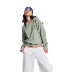 Top damski SURFING BY MOONLIGHT. Zielone topy damskie Roxy, m, bez wzorów, z elastanu, bez kołnierzyka. Za 219.99 zł.