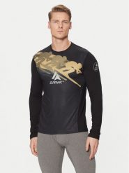 Surfanic Bielizna termoaktywna górna SWU1603 Czarny Slim Fit. Czarna bielizna termoaktywna męska Surfanic, m, bez wzorów, z syntetyku. Za 139.99 zł.