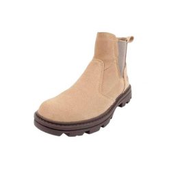 Męskie Skórzane Buty Za Kostkę Practitioner. Brązowe buty trekkingowe męskie CATerpillar, z gumy, za kostkę, bez zapięcia, trekkingowe. Za 342.99 zł.