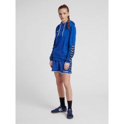 Hummel bluza damska sportowa hml Authentic Poly Hoodie Woman niebieska. Niebieskie bluzy sportowe damskie HUMMEL, l. Za 97.00 zł.