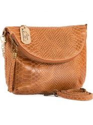 Anna Morellini Skórzana torebka "Lydia" w kolorze jasnobrązowym - 22 x 18 x 2 cm rozmiar: onesize. Brązowe torebki klasyczne damskie Anna Morellini, bez wzorów, z materiału, bez dodatków. Za 173.99 zł.