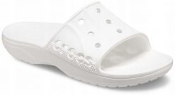 Klapki Dla Dorosłych Crocs Baya II Slide. Białe klapki i japonki męskie Crocs, z materiału. Za 99.99 zł.