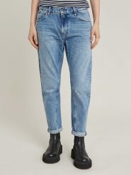 G-Star Dżinsy - Boyfriend fit - w kolorze niebieskim rozmiar: W28/L32. Niebieskie jeansy damskie G-Star. Za 232.78 zł.