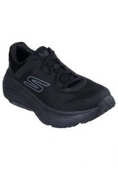 Buty sportowe męskie Skechers Max Cushioning Endea. Czarne buty sportowe na co dzień męskie Skechers, z materiału, bez zapięcia. Za 490.00 zł.