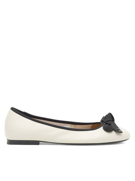 Gino Rossi Baleriny COZY-HS001-1-2 Écru. Baleriny damskie Gino Rossi, bez wzorów, ze skóry, bez obcasa. Za 199.99 zł.