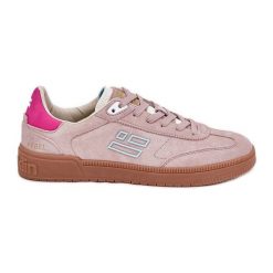 Zamszowe Buty Sportowe Sneakersy Damskie D.Franklin DFSH387005 Brudny Róż różowe. Czerwone buty sportowe na co dzień damskie bez wzorów, z gumy. Za 418.45 zł.
