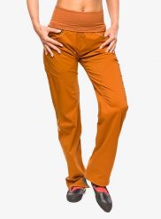 Spodnie wspinaczkowe damskie Ocun Noya Eco Pants. Brązowe spodnie materiałowe damskie Ocun, bez wzorów, z elastanu, wakacyjne. Za 400.39 zł.