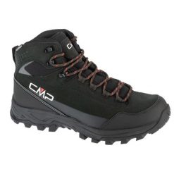 Buty CMP Myzar Mid 3Q15857-69UT czarne. Czarne buty trekkingowe męskie z gumy, bez zapięcia. Za 643.88 zł.