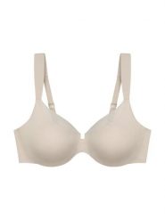 Triumph Biustonosz na fiszbinach - Illusion Curve Kobiety beżowy, 75C. Brązowe biustonosze Triumph, bez wzorów, z mikrofibry. Za 239.95 zł.