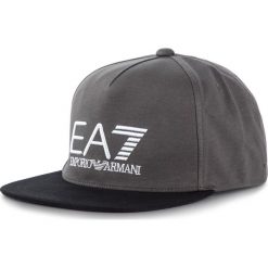 Czapka z daszkiem EA7 EMPORIO ARMANI - 275863 9P504 16444 Forest Night. Szare czapki męskie EA7 Emporio Armani, bez wzorów, z bawełny. W wyprzedaży za 219.00 zł.