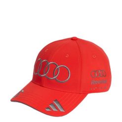 Czapka Audi Revolut F1 Team Gabriel Bortoleto. Czerwone czapki męskie Adidas, bez wzorów, z materiału. Za 239.00 zł.