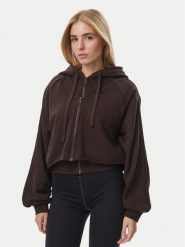 Adidas Bluza Sst Double Front Hoody KT1922 Brązowy Regular Fit. Brązowe bluzy bez kaptura damskie Adidas, s. Za 399.99 zł.