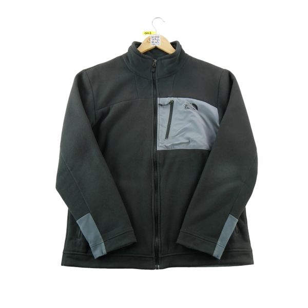 Second life - Kurtka polarowa męska Chimborazo Sherpa - Stan dobry. Czarne kurtki męskie The North Face, l, bez wzorów, z materiału, klasyczne, bez kaptura. Za 164.76 zł.