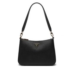 Torebka Guess. Czarne torebki klasyczne damskie Guess, z aplikacjami, bez dodatków. Za 289.99 zł.