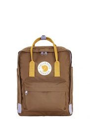 Plecak miejski Fjallraven Kanken Koncept - khaki dust/kantarell. Brązowe plecaki męskie Fjällräven, bez wzorów, z poliamidu. Za 412.49 zł.