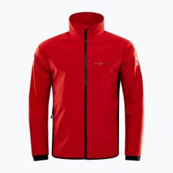 Kurtka żeglarska męska Sail Racing Spray Softshell. Czerwone kurtki męskie SAIL RACING, m, bez wzorów, z softshellu, bez kaptura. Za 579.99 zł.