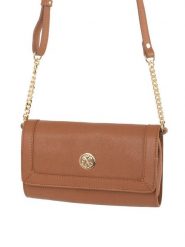 CXL by Christian Lacroix Skórzana torebka "Nora" w kolorze jasnobrązowym - 12 x 20,5 x 4 cm rozmiar: onesize. Brązowe torebki klasyczne damskie CXL by Christian Lacroix, bez wzorów, z materiału, bez dodatków. Za 306.01 zł.