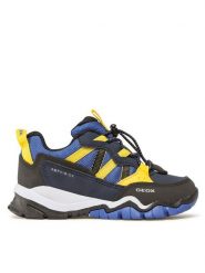 Geox Sneakersy J Montrack B.B Abx B J26HBB 0FUCE C0335 S Granatowy. Niebieskie buty sportowe chłopięce Geox, ze skóry, bez zapięcia. Za 349.99 zł.