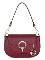 Mia Tomazzi Skórzana torebka "Ceresio" w kolorze bordowym - 22 x 14 x 4,5 cm rozmiar: onesize. Czerwone torebki klasyczne damskie Mia Tomazzi, bez wzorów, z materiału, bez dodatków. Za 252.99 zł.