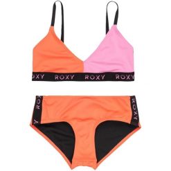 Bikini Roxy Colorblock - Antracytowy. Czerwone bikini damskie Roxy, bez wzorów. Za 176.90 zł.