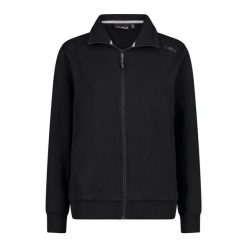 Damska bluza zapinana na zamek CMP. Czarne bluzy bez kaptura damskie CMP. Za 276.00 zł.