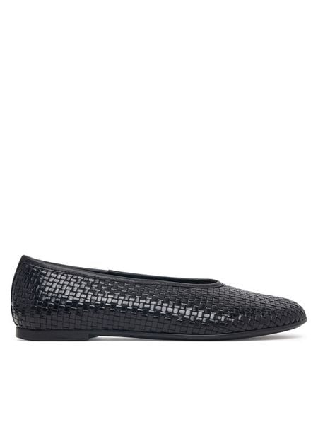 Vagabond Shoemakers Baleriny Aleya 6219-125-20 Czarny. Czarne baleriny damskie Vagabond Shoemakers, bez wzorów, ze skóry, bez obcasa. Za 609.99 zł.