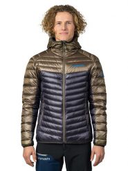 Hannah Kurtka puchowa w kolorze złoto-antracytowym rozmiar: L. Brązowe kurtki męskie Hannah, l, bez wzorów, z puchu, bez kaptura. Za 717.99 zł.