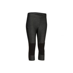 Legginsy turystyczne FH500 Helium damskie. Czarne legginsy damskie QUECHUA, l, bez wzorów, z elastanu. Za 69.99 zł.