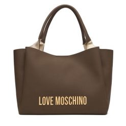 Torebka LOVE MOSCHINO. Brązowe torebki klasyczne damskie Love Moschino, bez wzorów, bez dodatków. Za 1,049.00 zł.