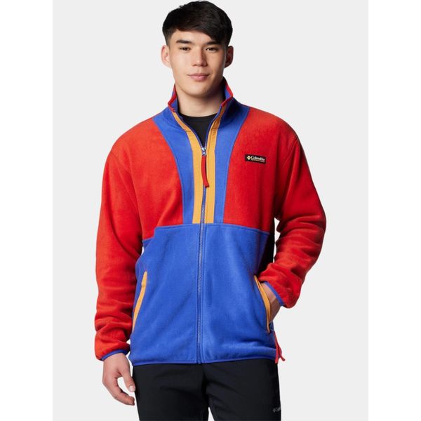 Bluza Polarowa Męska Columbia Backbowl II. Czerwone bluzy bez kaptura męskie Columbia, l, z polaru. Za 339.00 zł.