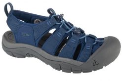 Sandały męskie, Newport H2. Niebieskie sandały męskie Keen, z materiału, bez zapięcia. Za 449.99 zł.