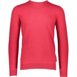 Sweter w kolorze czerwonym. Czerwone swetry męskie Wrangler, l, bez wzorów, z bawełny, bez kołnierzyka. W wyprzedaży za 109.95 zł.