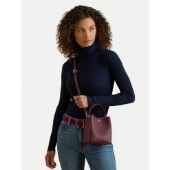 Torebka LAUREN RALPH LAUREN. Czerwone torebki klasyczne damskie Lauren Ralph Lauren, bez wzorów, bez dodatków. Za 1,199.00 zł.
