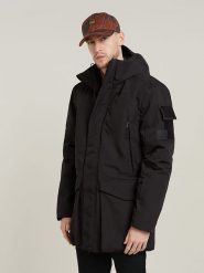 G-Star Parka w kolorze czarnym rozmiar: XXL. Czarne parki męskie G-Star, xxl, bez wzorów. Za 505.13 zł.