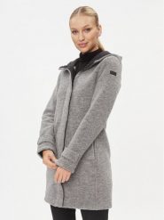 CMP Płaszcz zimowy 33M3946 Szary Regular Fit. Szare płaszcze damskie CMP, na zimę, m, bez wzorów, z syntetyku. Za 899.99 zł.