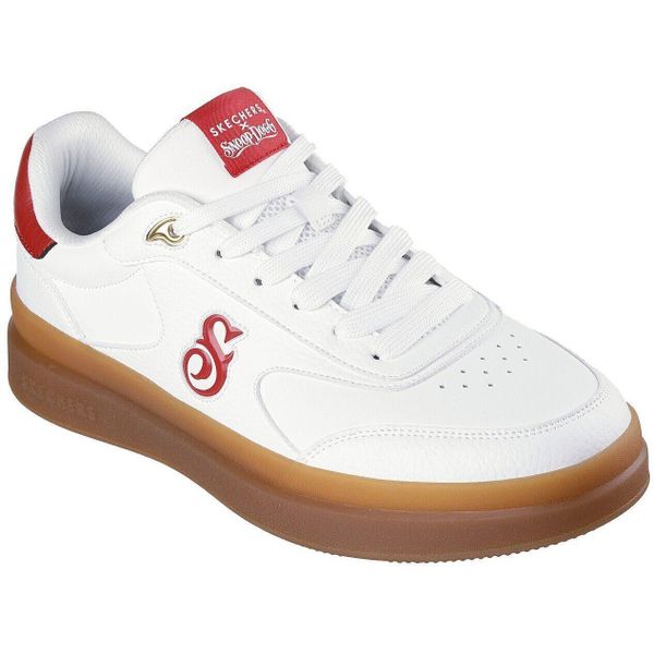 Buty sportowe męskie Skechers Courtside cali Dudez. Czarne buty sportowe na co dzień męskie Skechers, z materiału, bez zapięcia, trekkingowe. Za 279.99 zł.