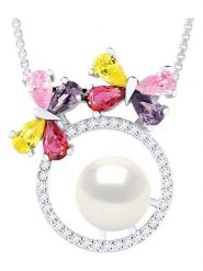 Pearl Addict Srebrny naszyjnik z perłą - dł. 42 cm rozmiar: onesize. Szare naszyjniki damskie Pearl Addict, srebrne. Za 260.99 zł.