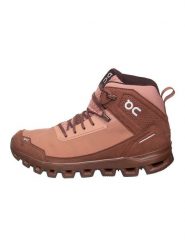 ON RUNNING Botki turystyczne "Cloudridge" w kolorze jasnoróżowym rozmiar: 37.5. Różowe obuwie trekkingowe damskie On Running. Za 355.78 zł.