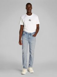 CALVIN KLEIN JEANS Dżinsy - Slim fit - w kolorze błękitnym rozmiar: W31/L30. Niebieskie jeansy męskie Calvin Klein Jeans. Za 226.24 zł.