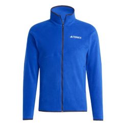Bluza Terrex Multi Full-Zip Fleece. Niebieskie bluzy bez kaptura męskie Adidas, m, z materiału. W wyprzedaży za 164.50 zł.