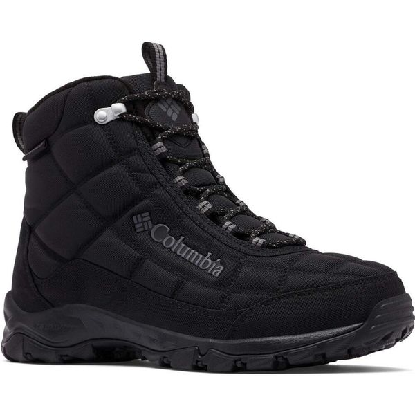 Buty zimowe męskie Columbia Firecamp Boot. Czarne buty trekkingowe męskie Columbia, na zimę, bez zapięcia, trekkingowe. Za 386.99 zł.