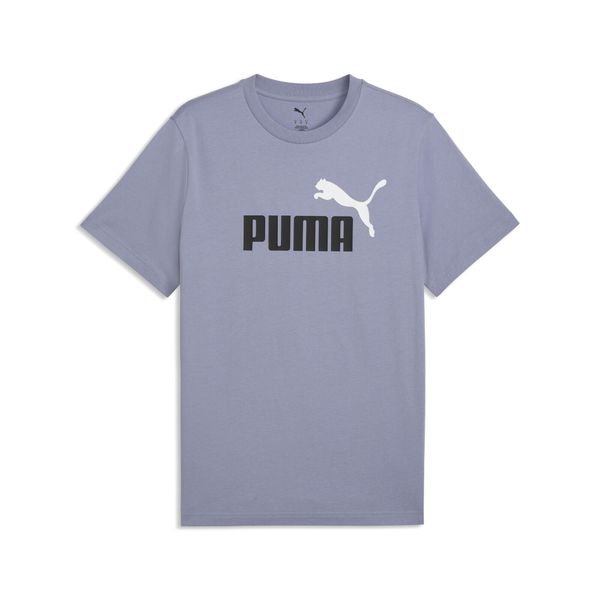 Męska koszulka Essentials z dwukolorowym logo No. 1 PUMA. Szare t-shirty sportowe męskie Puma, m, z gumy, bez ramiączek, do biegania. Za 99.00 zł.