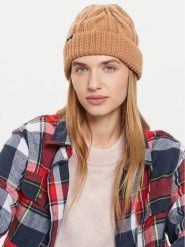 Roxy Czapka Snow Cake ERJHA04310 Brązowy. Brązowe czapki zimowe damskie Roxy, z materiału. Za 129.99 zł.