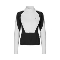 Kurtka do jazdy konnej z długim rękawem dla kobiet Kingsland Vitty. Białe kurtki damskie KINGSLAND, bez wzorów, bez kaptura. Za 400.00 zł.