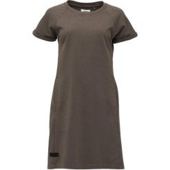 Sukienka damska LOAP Denda S. Szare sukienki damskie ZEAGLE, s, bez wzorów, z bawełny, klasyczne, bez kołnierzyka, bez ramiączek, mini, sportowe. Za 195.99 zł.