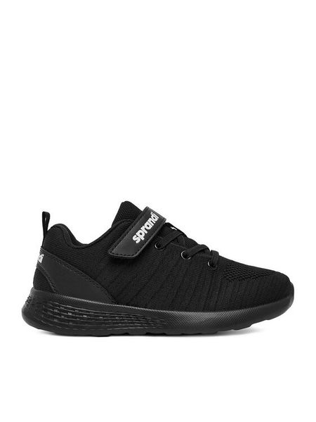 Sprandi Sneakersy CEO-LEA-DH-001(CH) Czarny. Czarne buty sportowe chłopięce Sprandi, z materiału, bez zapięcia. Za 69.99 zł.