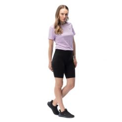 Spodenki Damskie Vika. Czarne spodenki sportowe damskie MARTES, bez wzorów, z elastanu. Za 73.99 zł.